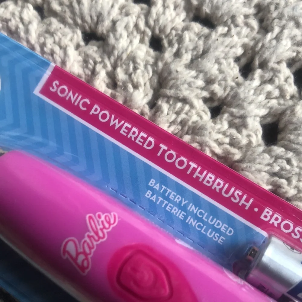 Barbie Pink Sonic Powered Toothbrush